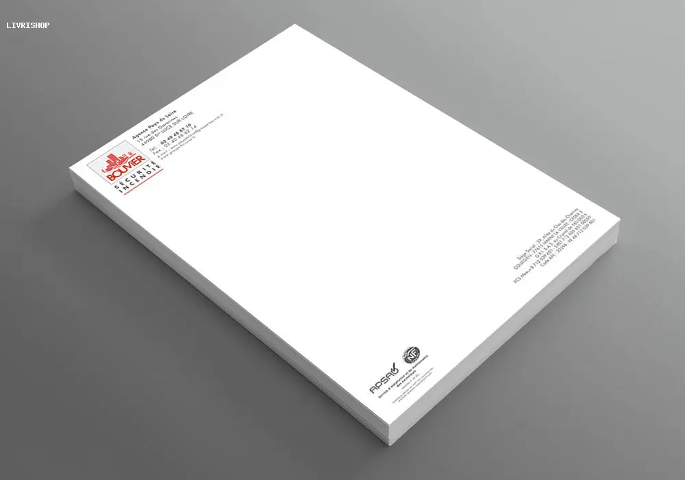 Papier entete